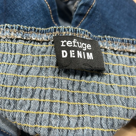 Refuge Denim Camisole Jean Top Sz SP - Picture 5 of 7